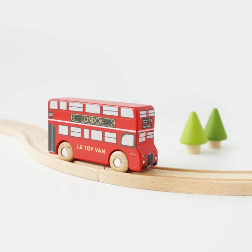 Le Toy Van autobus londinese a due piani in legno (edizione da collezione)