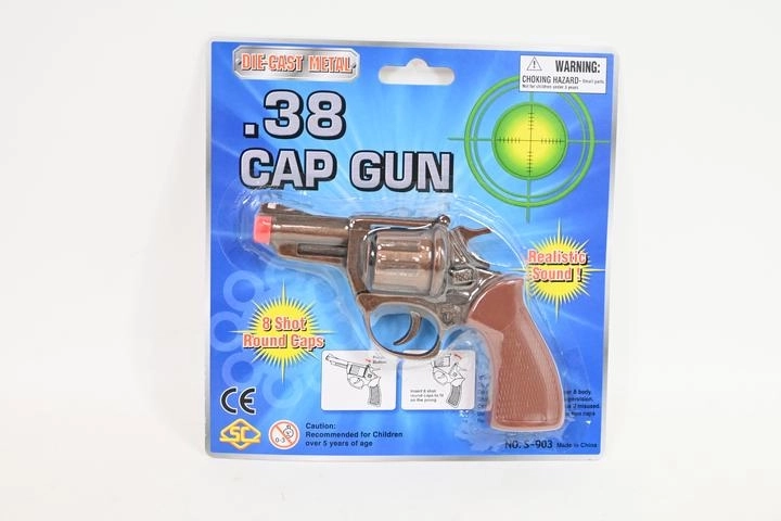 Pistola a capsula in metallo – revolver classico