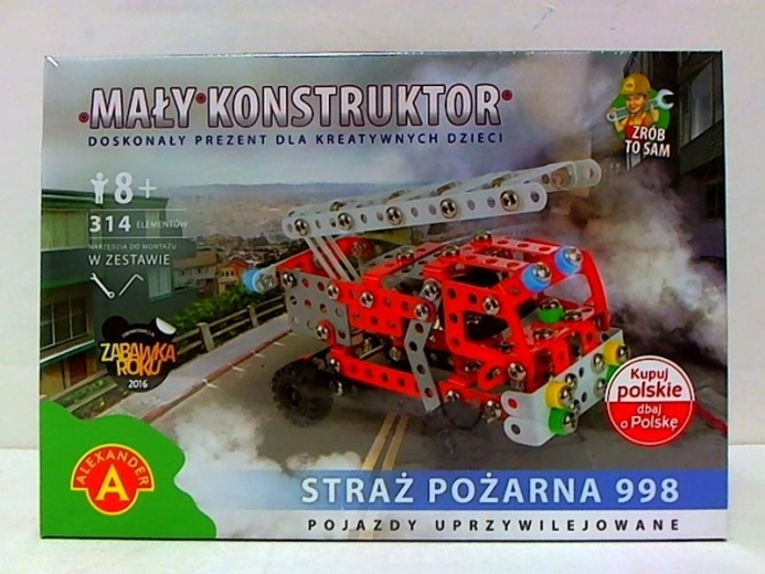 Piccolo costruttore Camion dei pompieri