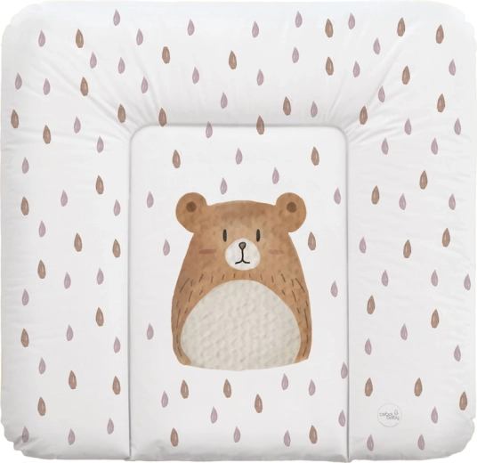 Ceba Baby materassino fasciatoio morbido per cassettiera Basic Bear Buddy 75 × 72 cm