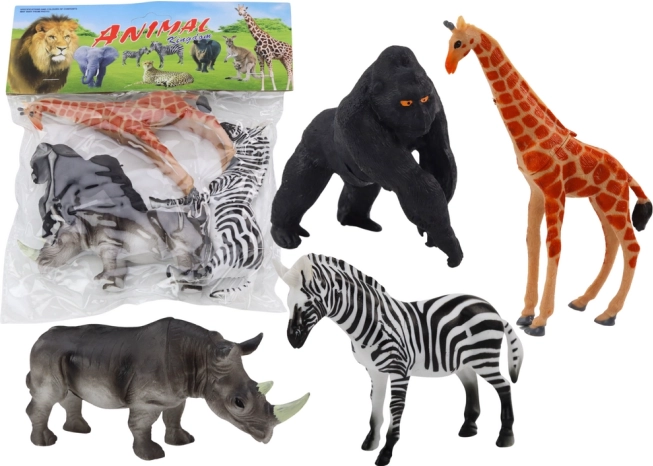 Set di animali africani – 4 pezzi