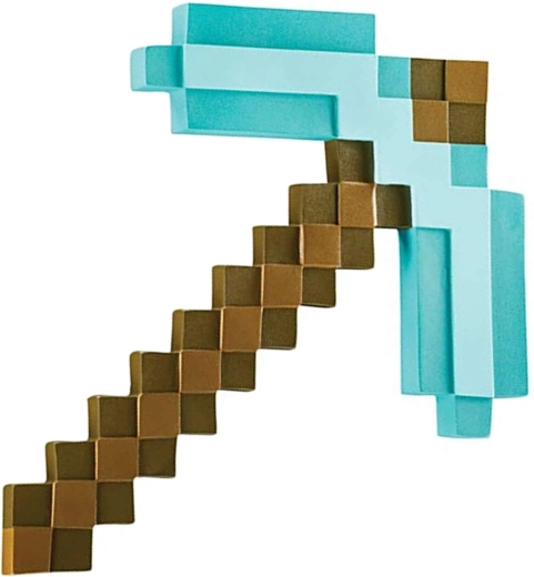 Piccone di diamante MINECRAFT 41 cm – accessorio per costume DISGUISE