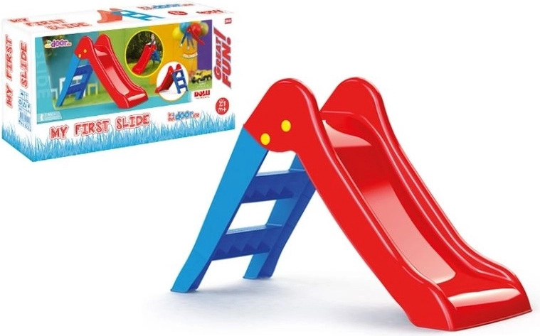 Dolu il mio primo scivolo rosso