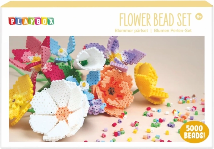 Playbox perline da stirare set Fiori 5000 pz