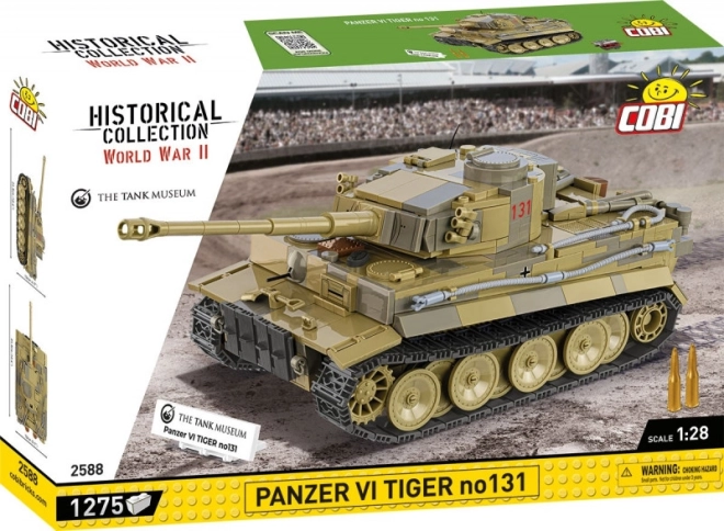 Modello di carro armato Panzer VI Tiger 131 dal The Tank Museum