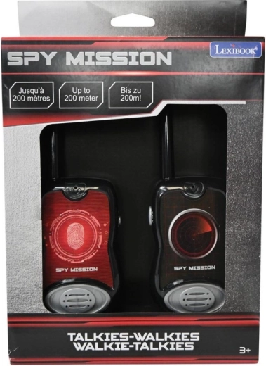 Ricetrasmittenti per bambini Lexibook SPY MISSION con portata di 200 m