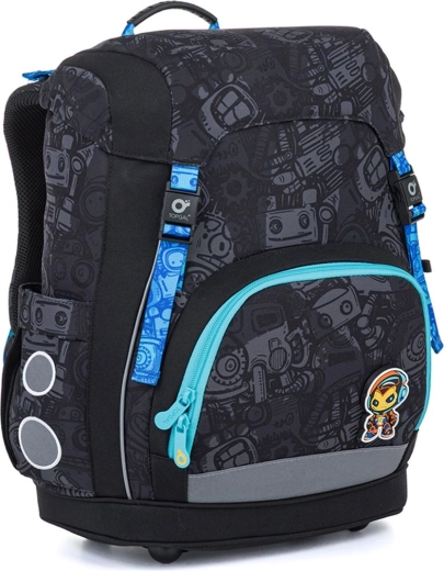 Cartella scolastica leggera Topgal Kira piccolo robot