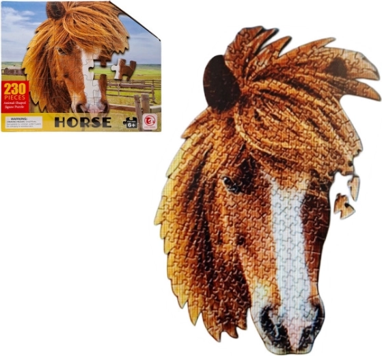 Puzzle 230 pezzi – testa di cavallo