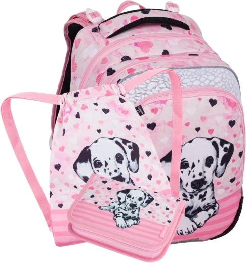 Set scolastico Bagmaster beta piccolo per alunni di prima – dalmata