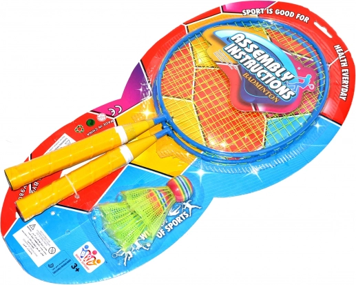 Set da badminton per bambini 44 cm