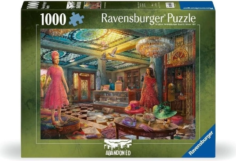 Puzzle Ravensburger Abandoned: Centro commerciale abbandonato 1000 pezzi