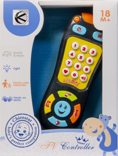 Telecomando TV interattivo per bambino, nero