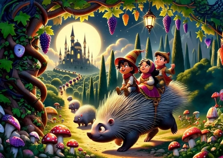 Puzzle Riccio e Amici 200 Pezzi