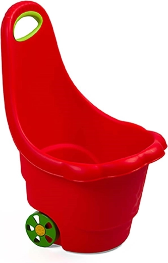 Carretto multifunzionale per bambini Bayo Margherita 60 cm – rosso