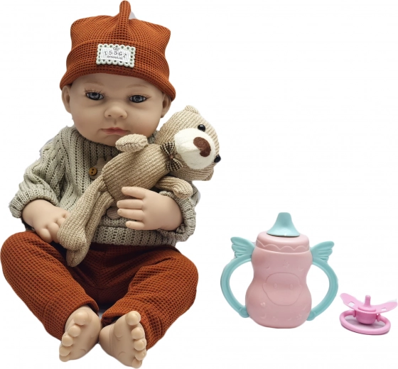 Bambolotto con accessori 40 cm