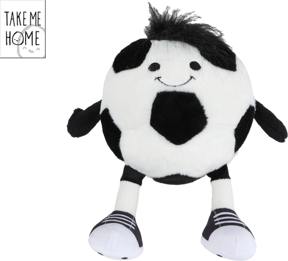 Palla da calcio in peluche 25 cm Take Me Home