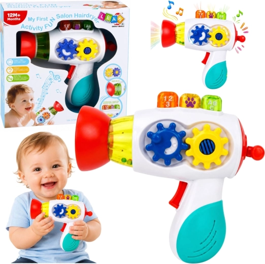 Asciugacapelli interattivo per bambini con luci e suoni My First Activity Fun