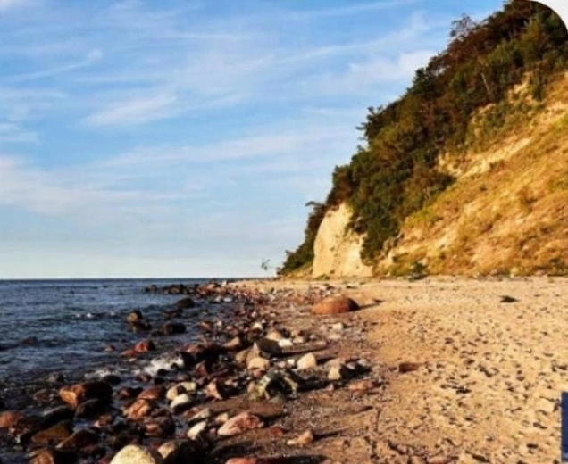 Pittura diamantata Spiaggia rocciosa 30 × 40 cm