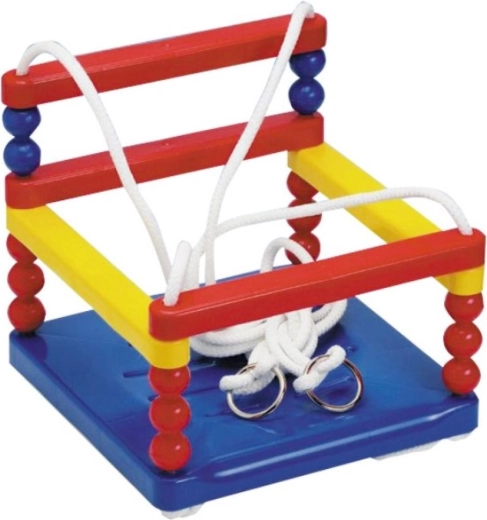 Altalena per bambini con barriera di sicurezza
