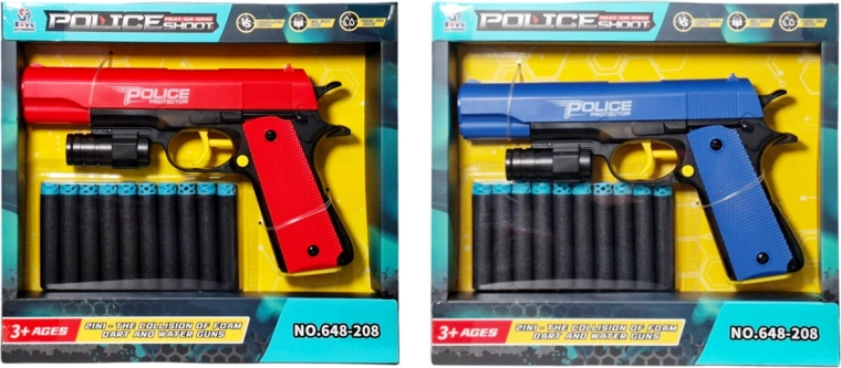 Pistola per bambini 2 in 1 per dardi in schiuma e acqua
