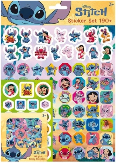 Set di adesivi 190+ Lilo & Stitch
