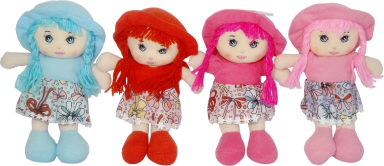 Bambola di stoffa Dorotka 25 cm – canta e parla in polacco