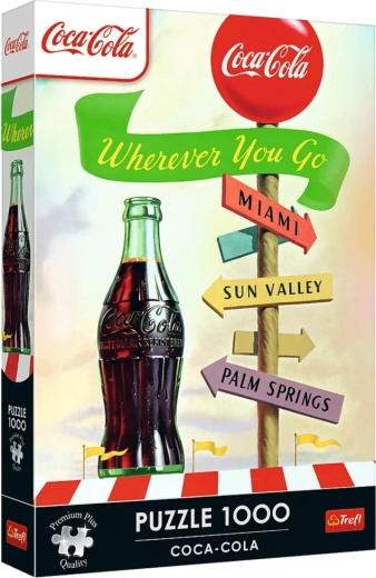 Puzzle 1000 Premium Plus – COCA-COLA Dove punti