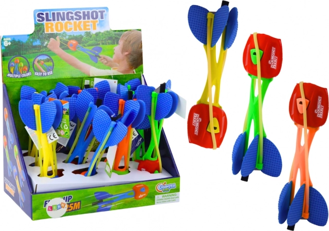 Razzo da lancio in schiuma colorato con raggio di 25 metri