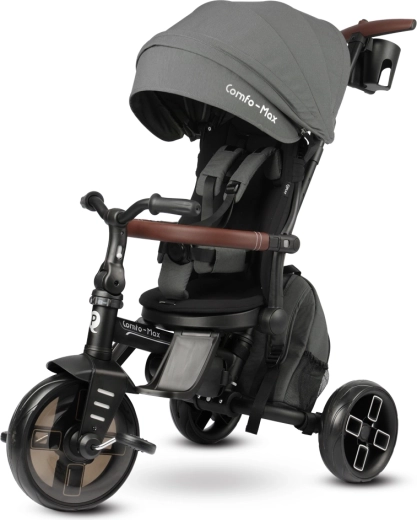 QPLAY triciclo comfo max 7v1 grigio
