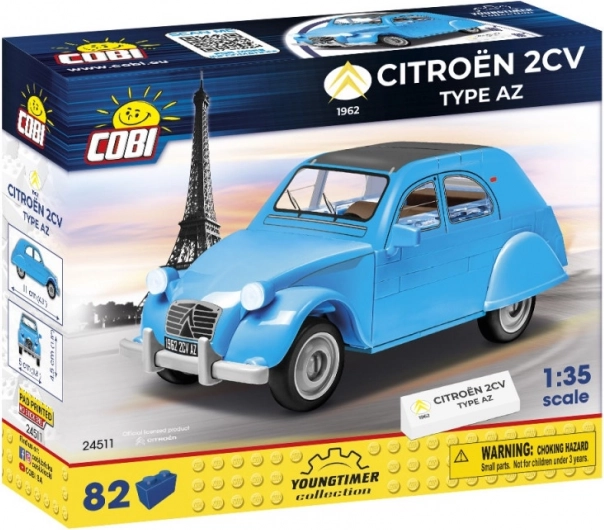 Citroen 2CV Tipo AZ 1962 Kit di costruzione