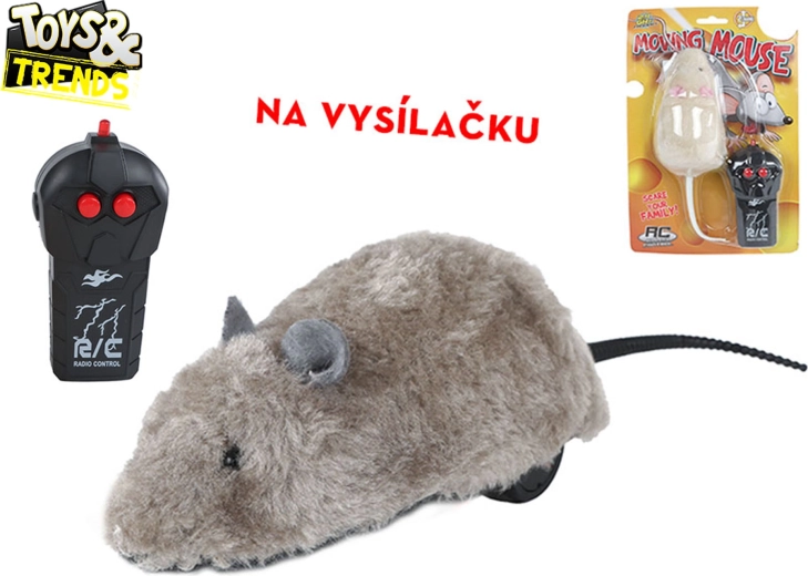 Toys&Trends topo RC in peluche 2,4 GHz – divertente giocattolo telecomandato