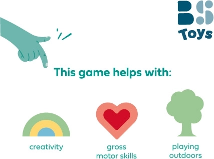 Giochi con gessetti sul marciapiede – set creativo da esterno per bambini