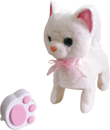 Gatto di peluche interattivo Nela con controllo a infrarossi