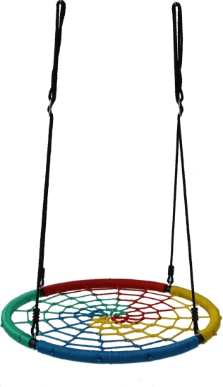 Altalena nido di cicogna colorata