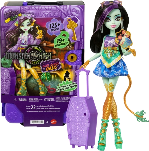 monster high jinafire long set da viaggio con sorprese 28 cm