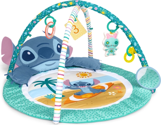 Tappetino gioco Disney Baby Stitch Party in Paradise per lo sviluppo della motricità e dei sensi