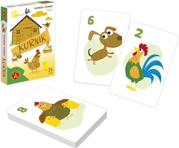 Piotruš e Memoria: pollaio – gioco di carte