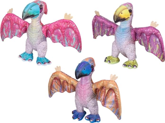 Pterosauro di peluche 23 cm – figurina in piedi per bambini da 0 mesi