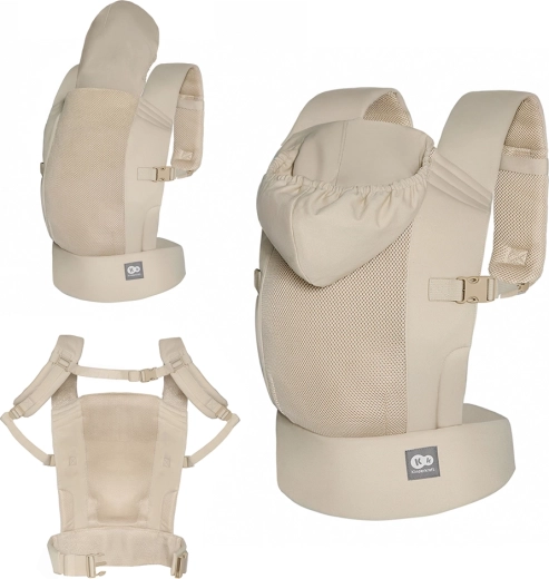 Marsupio ergonomico Kinderkraft Carrybee – Beige
