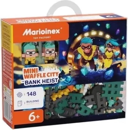 Mini Waffle Rapina in banca, 148 pezzi