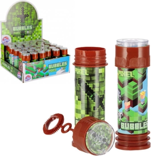 Bublifuk Pixel 55 ml – bolle di sapone per bambini in due design