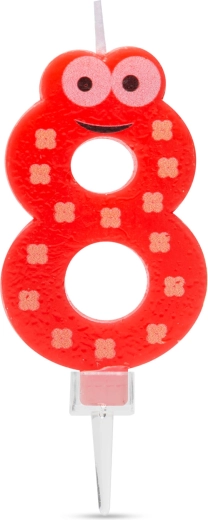 Candela per torta numero 8