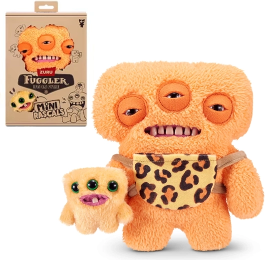 Spin Master Fuggler mini rascals annoyed alien + baby fugg (double trouble) - 1 pezzo