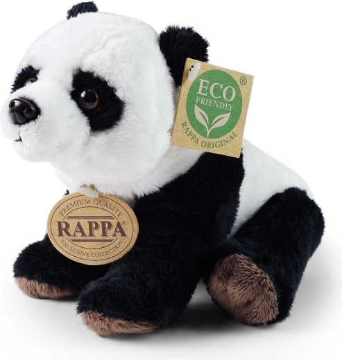 Panda di peluche seduta Eco-Friendly 18 cm
