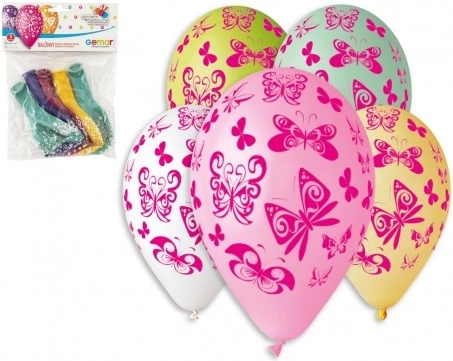 Palloncini gonfiabili Farfalle 5 pezzi