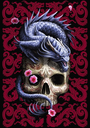 Puzzle TREFL Premium Plus – drago orientale (1000 pezzi)