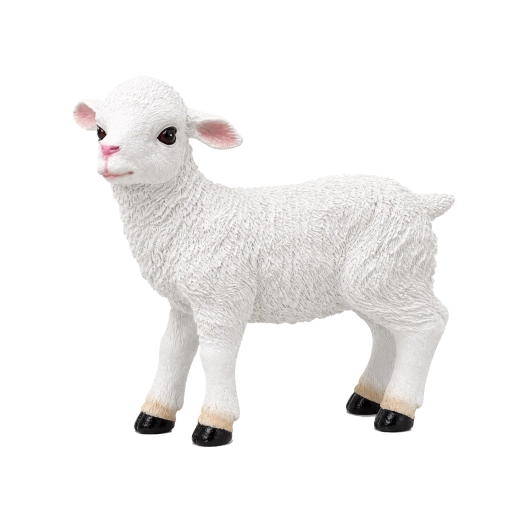 Statuetta decorativa a forma di pecora 34 × 13 × 32 cm - 1 pezzo