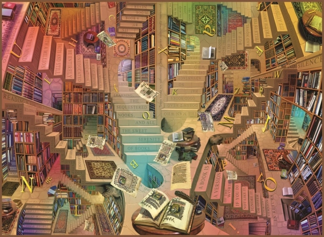 Puzzle Libreria 1000 pezzi di Anatolian