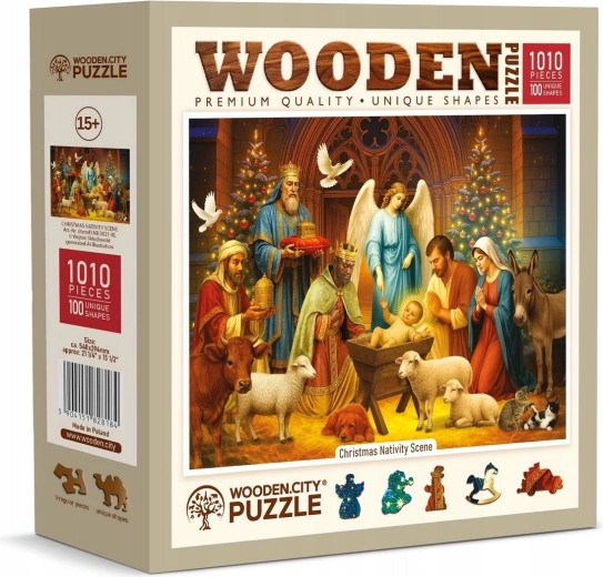 Puzzle in legno Presepe