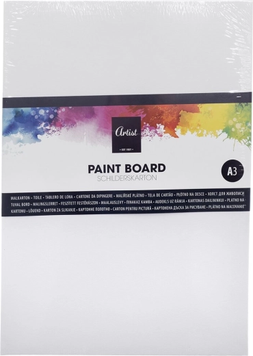 Tela da pittura A3 bianca